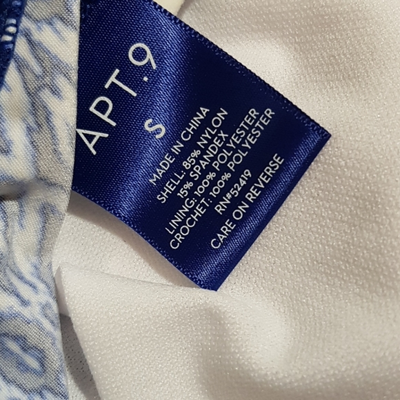 Apt. 9 Crocheted Bra Swim Top - Picture 5 of 6